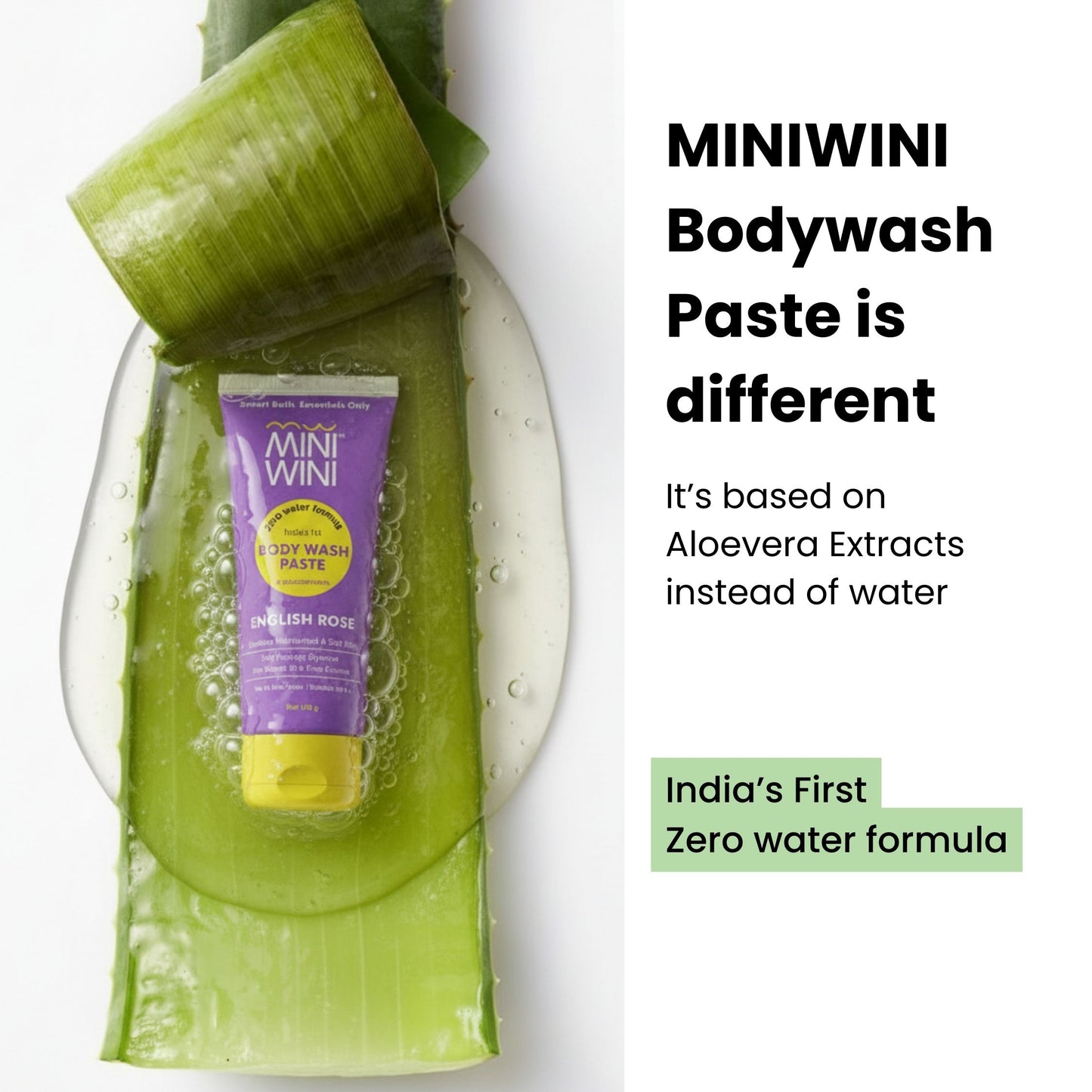 MiniWini Body Wash Paste English Rose