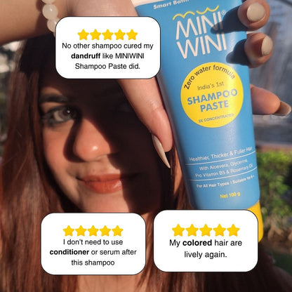 MINIWINI Shampoo Paste with Conditioner - 3X powerful formula