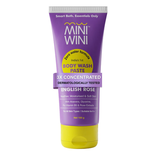 MiniWini Body Wash Paste English Rose