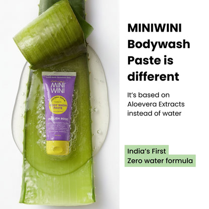 MiniWini Body Wash Paste English Rose