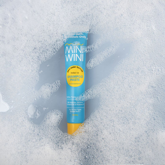 MINIWINI Shampoo Paste – Zero-Water Concentrated Shampoo, 3x Active, Aloe Vera Base (20G)